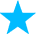 icon star rating blue